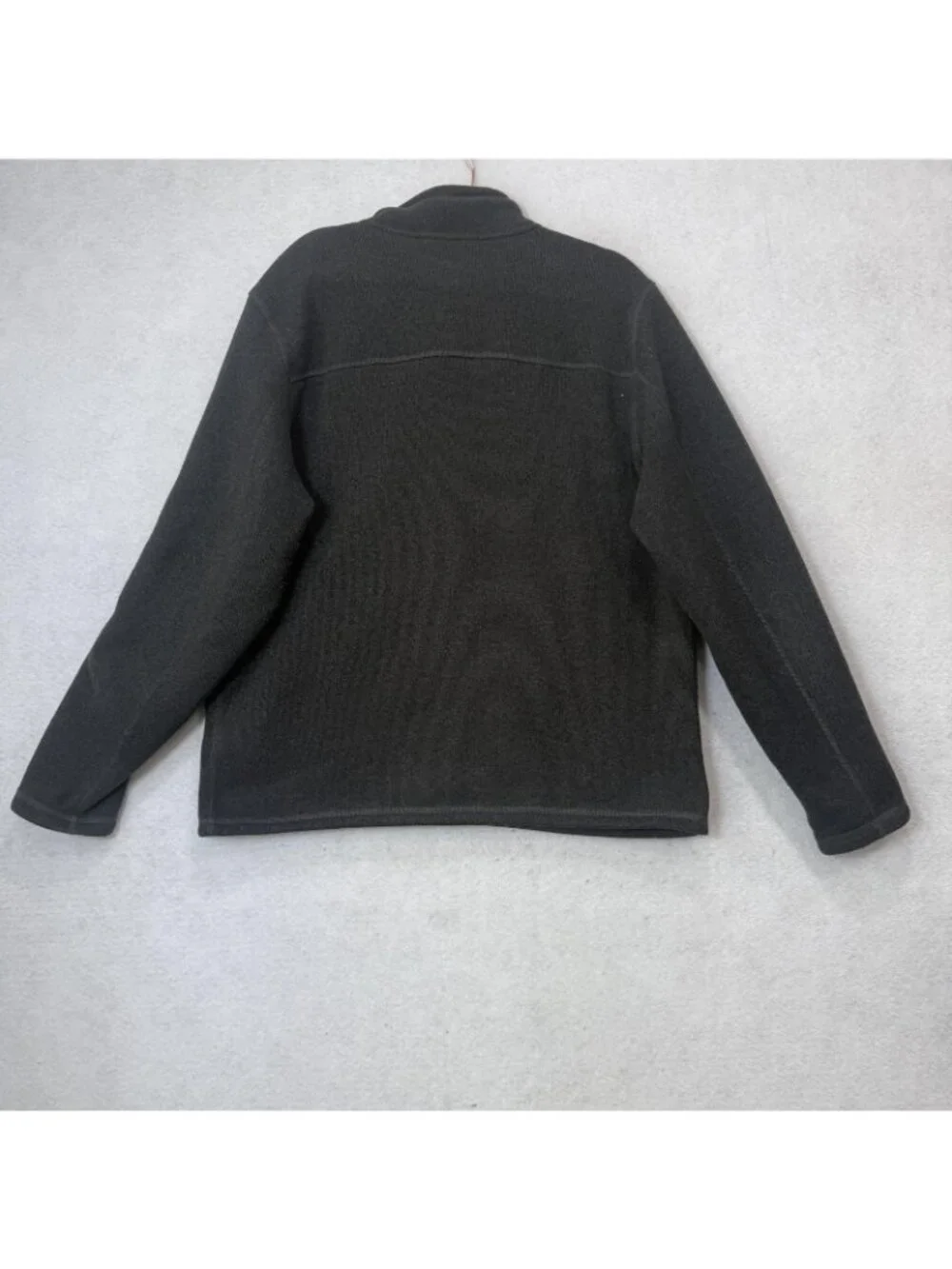 The North Face Jacket Mens XL Black Fleece Full Zip Outdoor Hiking Windbreaker